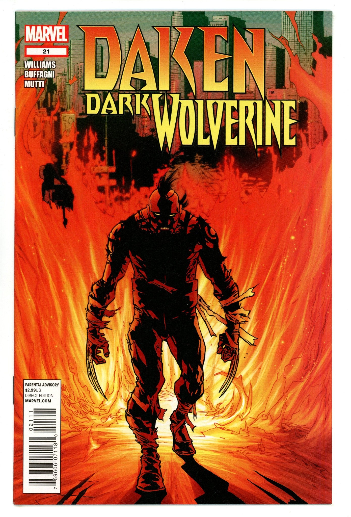 Daken: Dark Wolverine 21 High Grade (2012) 