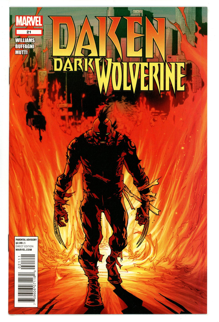 Daken: Dark Wolverine 21 High Grade (2012) 