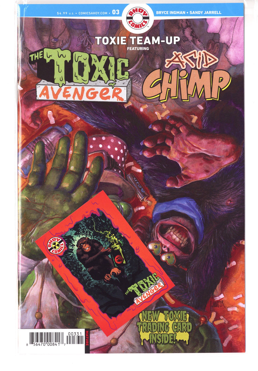 Toxie Team Up 3 Harper Sealed Trading Card Variant (2025)