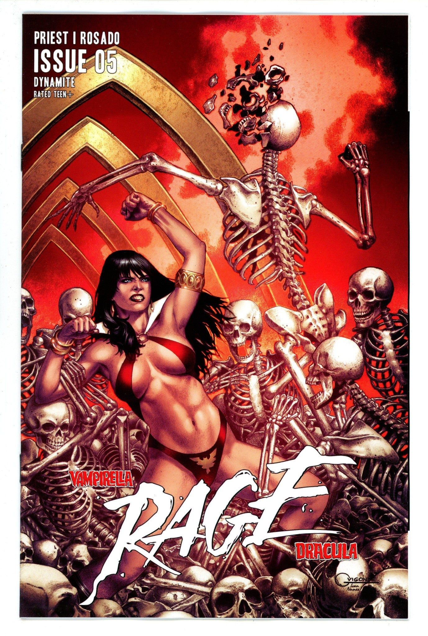 Vampirella Dracula Rage 5 Vigonte Variant (2024)