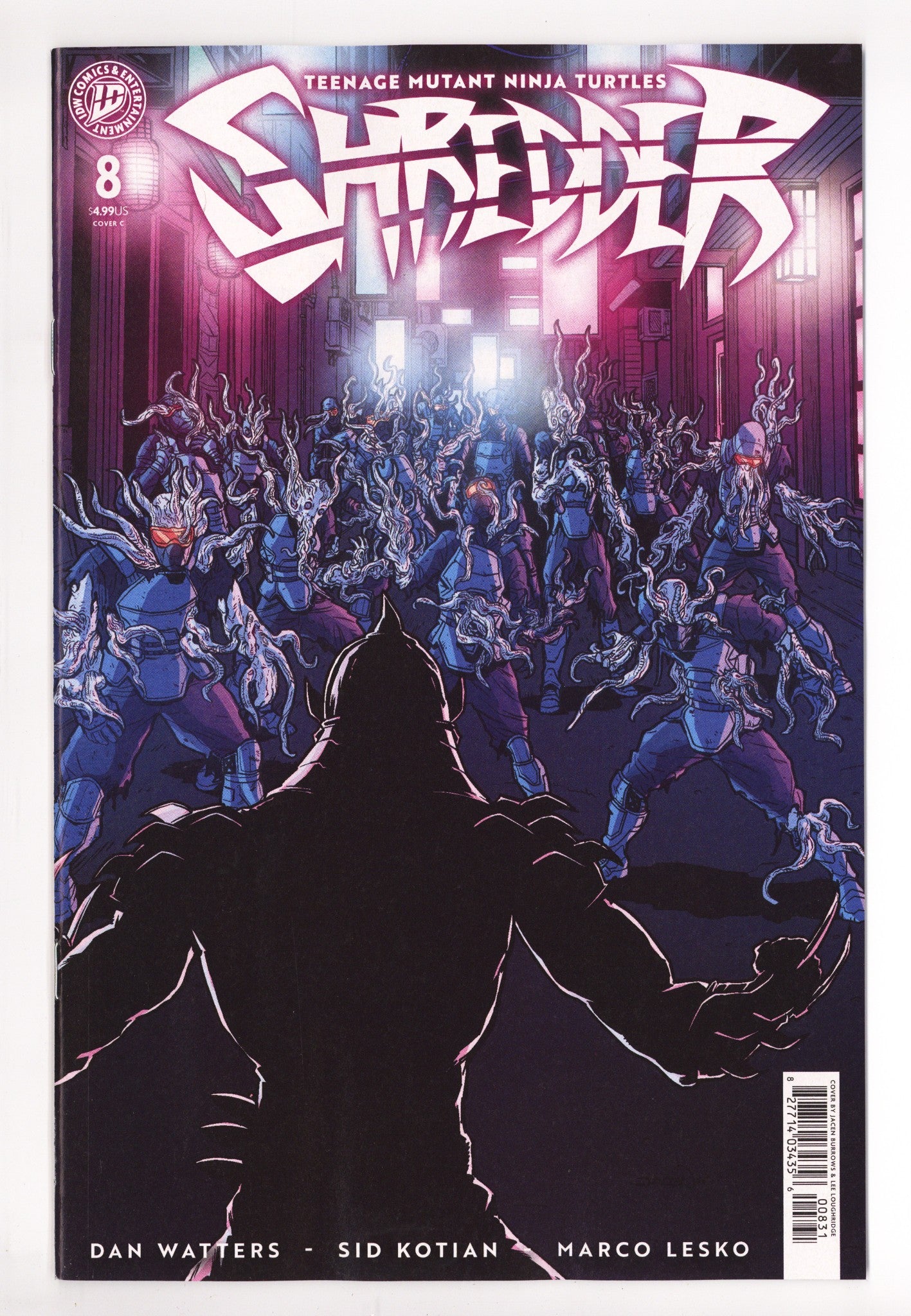Teenage Mutant Ninja Turtles: Shredder  8 Burrows  Variant   (2026)