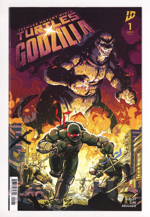 Teenage Mutant Ninja Turtles X Godzilla 1 Rossmo Incentive NM (2025)