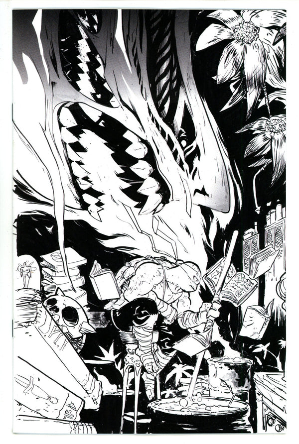 Teenage Mutant Ninja Turtles Vol 5 146 Rossmo B&W Incentive Variant NM- (2023)