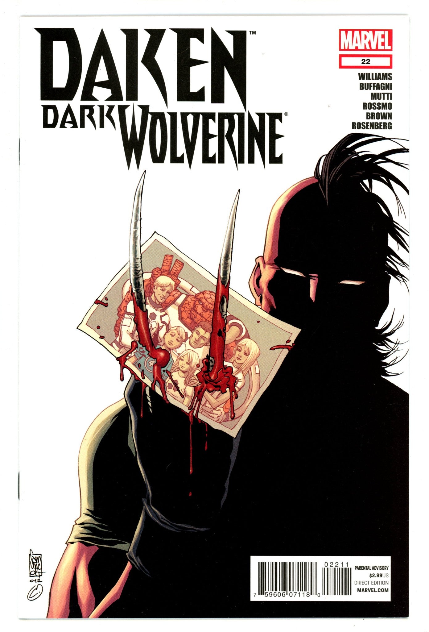 Daken: Dark Wolverine 22 High Grade (2012) 