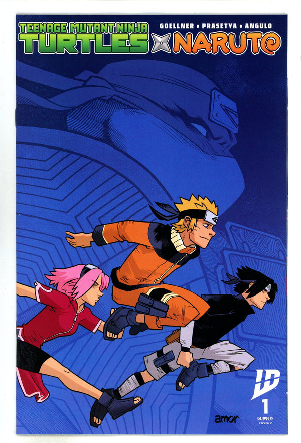 Teenage Mutant Ninja Turtles X Naruto 1 Amor Variant (2024)