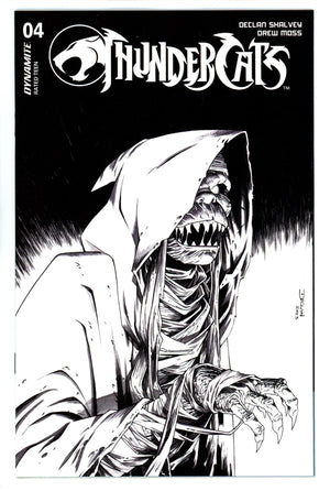 Thundercats 4 Shalvey Line Art Incentive Variant (2024)