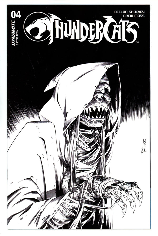 Thundercats 4 Shalvey Line Art Incentive Variant (2024)