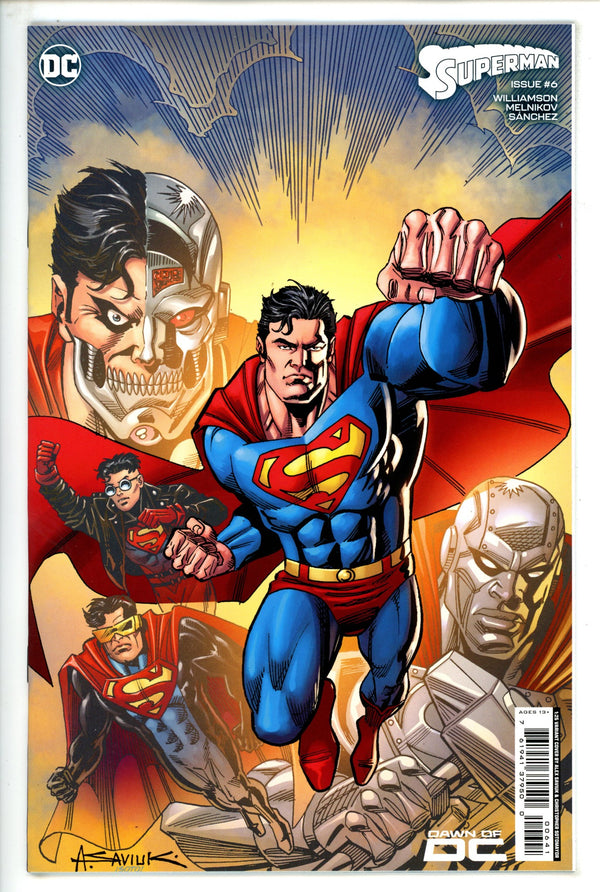 Superman Vol 6 6 Saviuk Incentive Variant NM+ (2023)