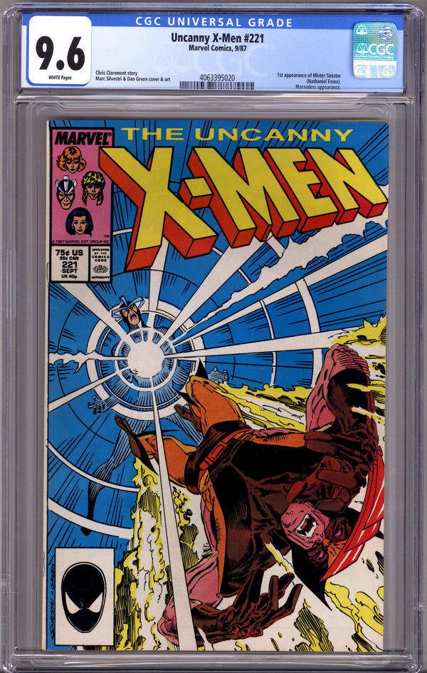 The Uncanny X-Men Vol 1 221 CGC 9.6 (NM+) (1987)