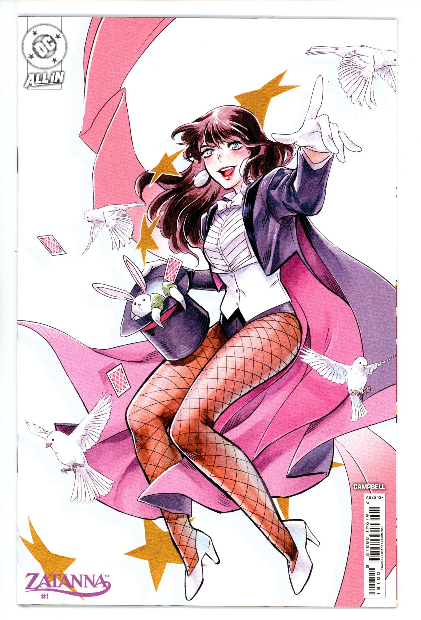 Zatanna 1 Saowee Incentive Variant NM+ (2025)