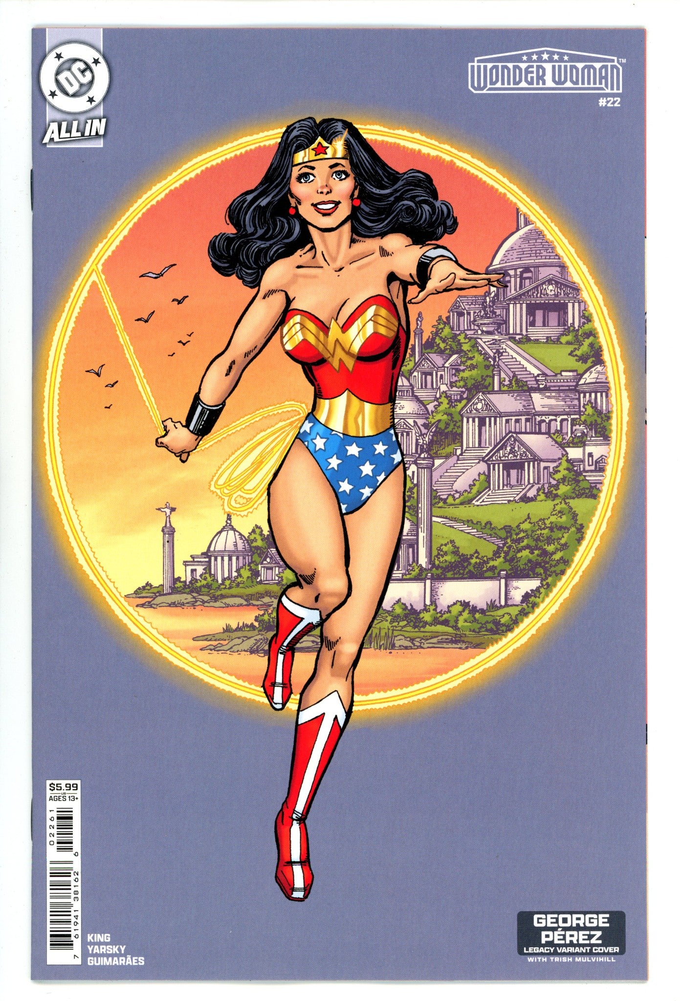 Wonder Woman Vol 6 22 Pérez Variant (2025)