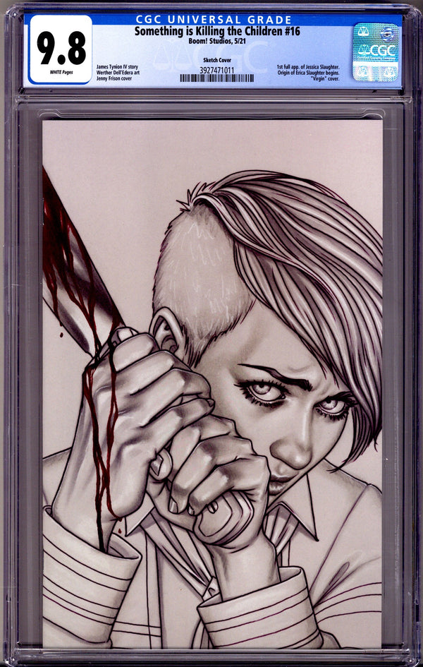 Something Is Killing the Children 16 CGC 9.8 (NM/M) (2021) Frison Sketch Virgin Incentive Variant