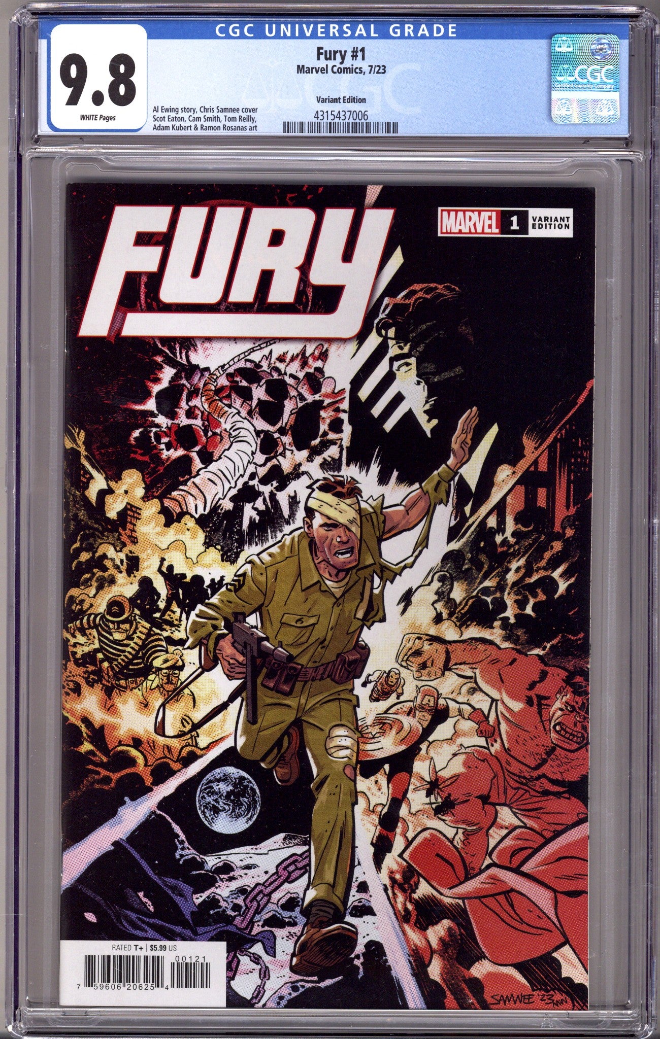 Fury Vol 3 1 Samnee Variant CGC 9.8 (2023)