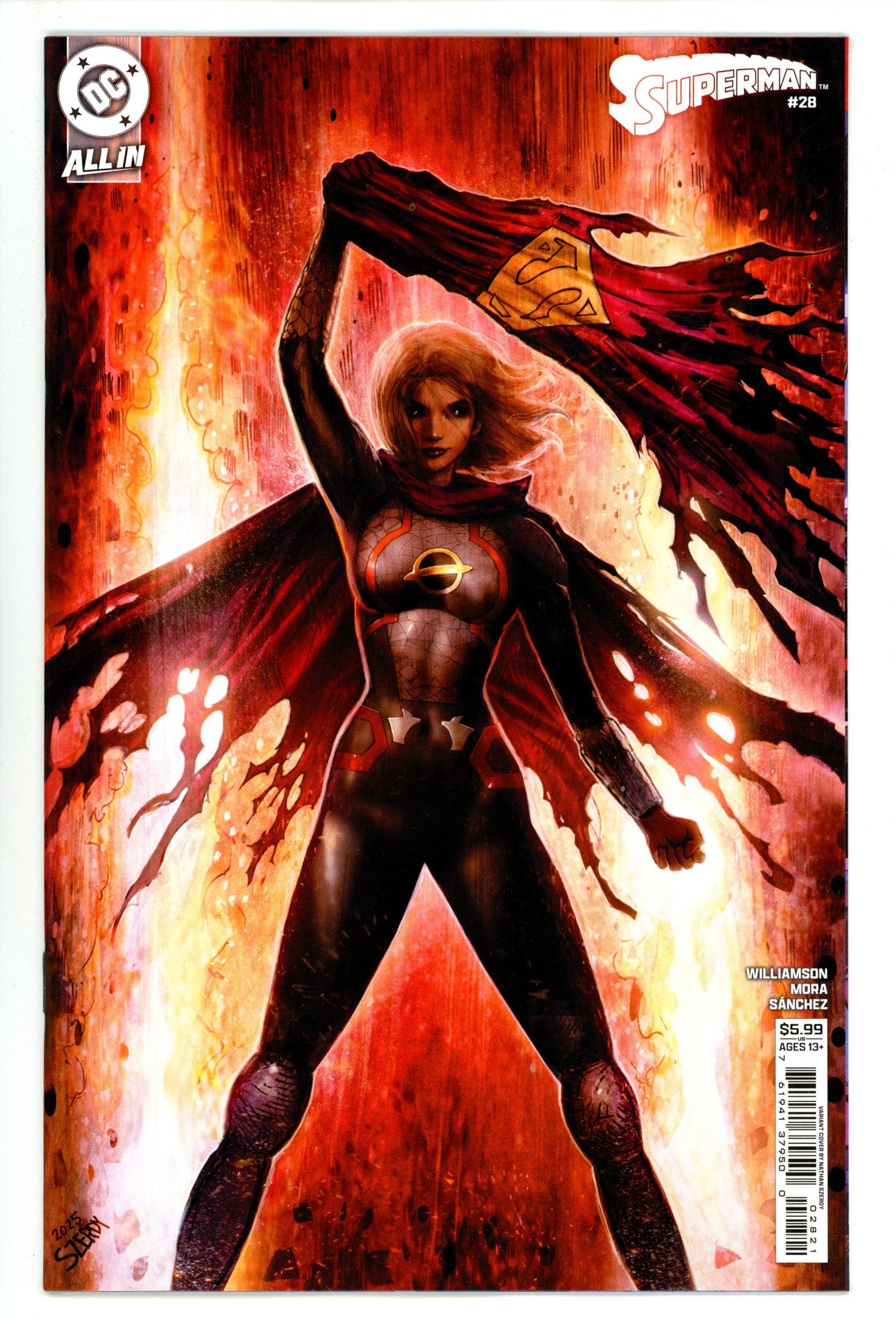 Superman Vol 6 28 Szerdy Variant (2025)