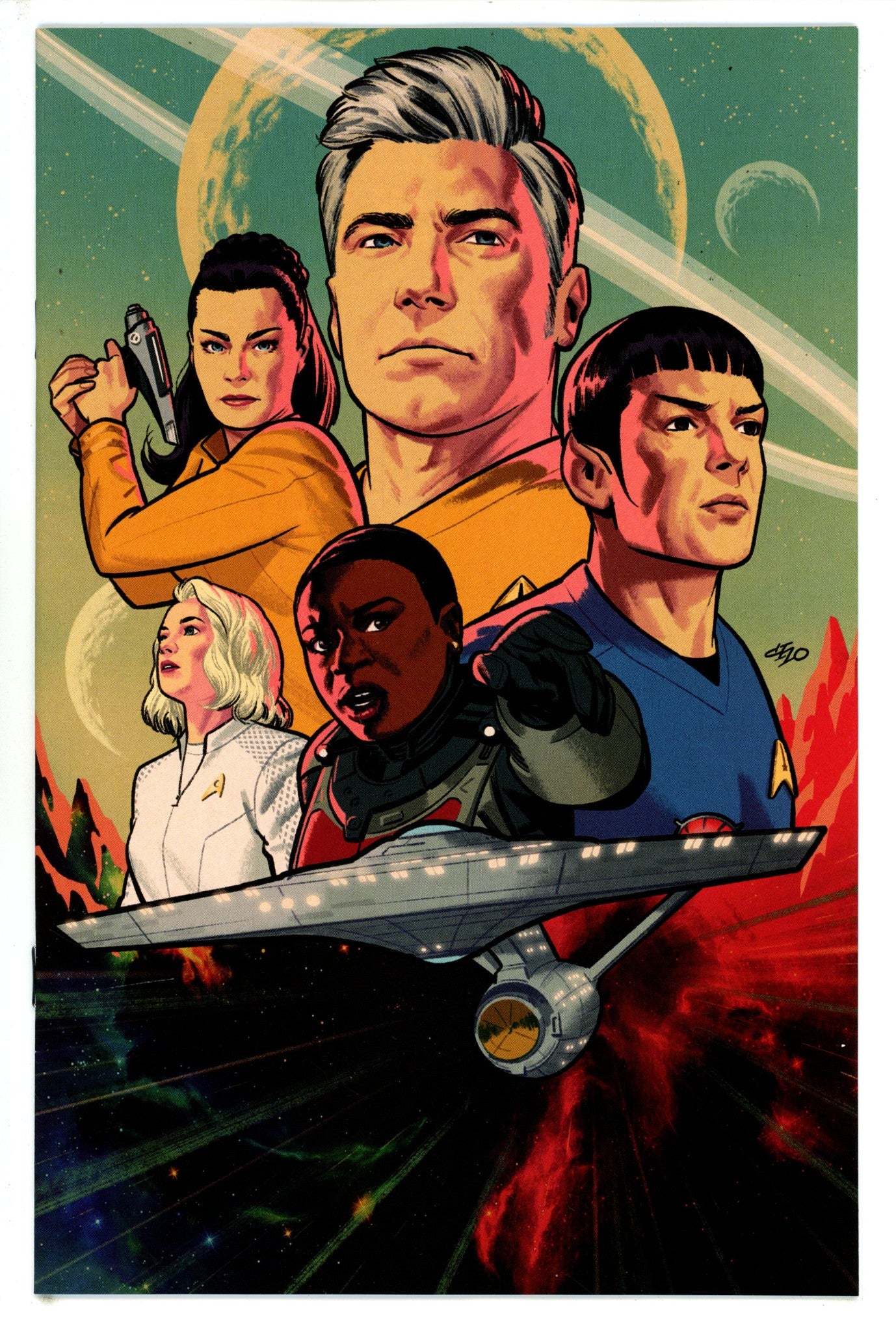 Star Trek Strange New Worlds Scorpius Run 1 Cho Virgin Incentive Variant NM (2023)