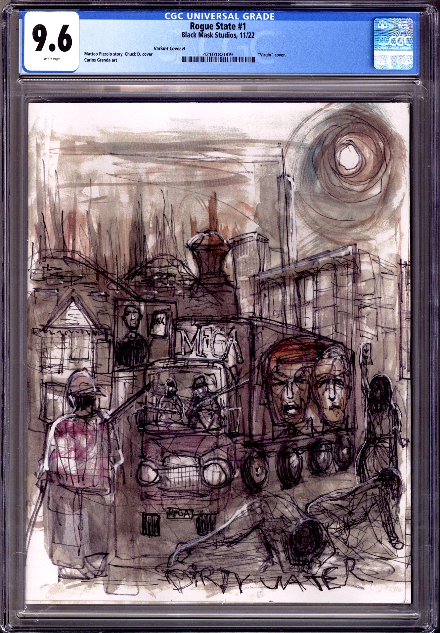 Rogue State 1 D Virgin Variant CGC 9.6 (2023)