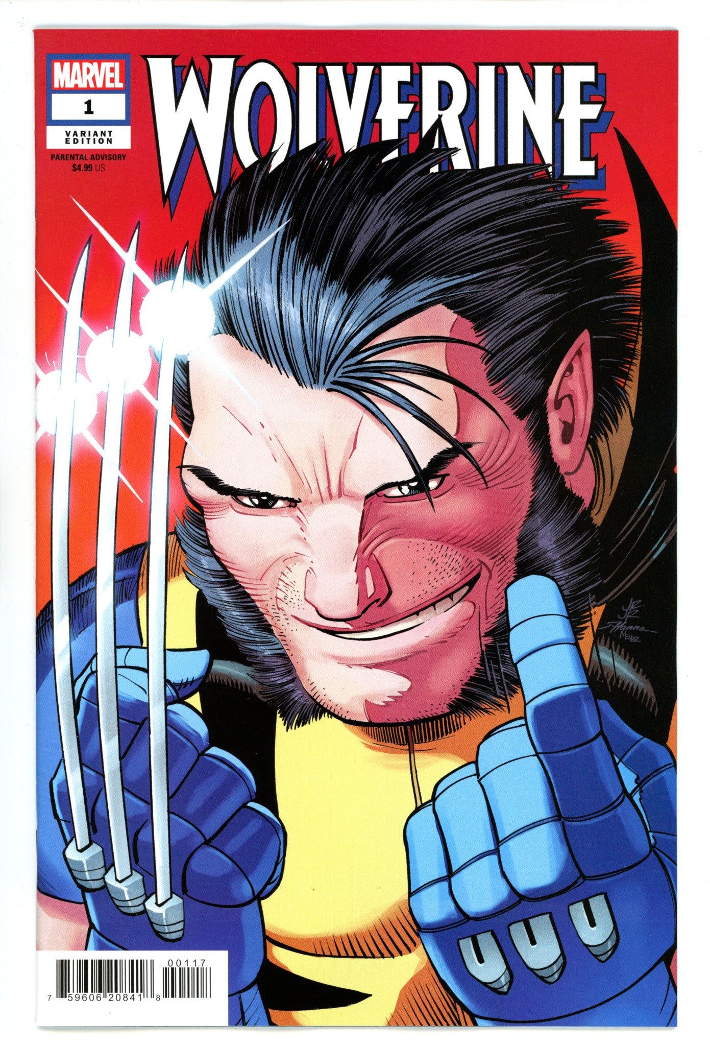 Wolverine Vol 8 1 Jr. Homage Incentive Variant NM- (2024)