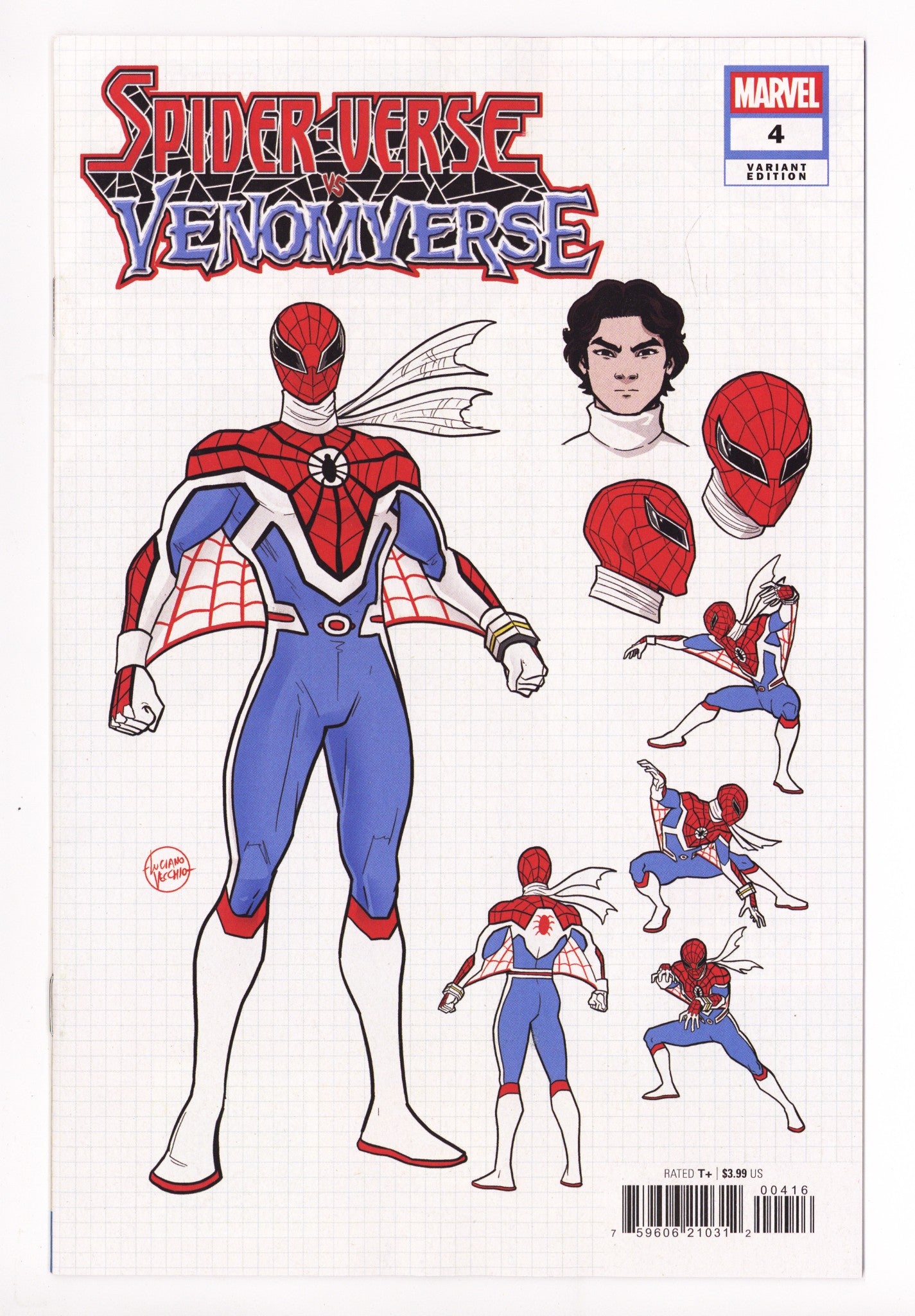 Spider-Verse Vs. Venomverse 4 Vecchio Design Incentives NM- (2025)