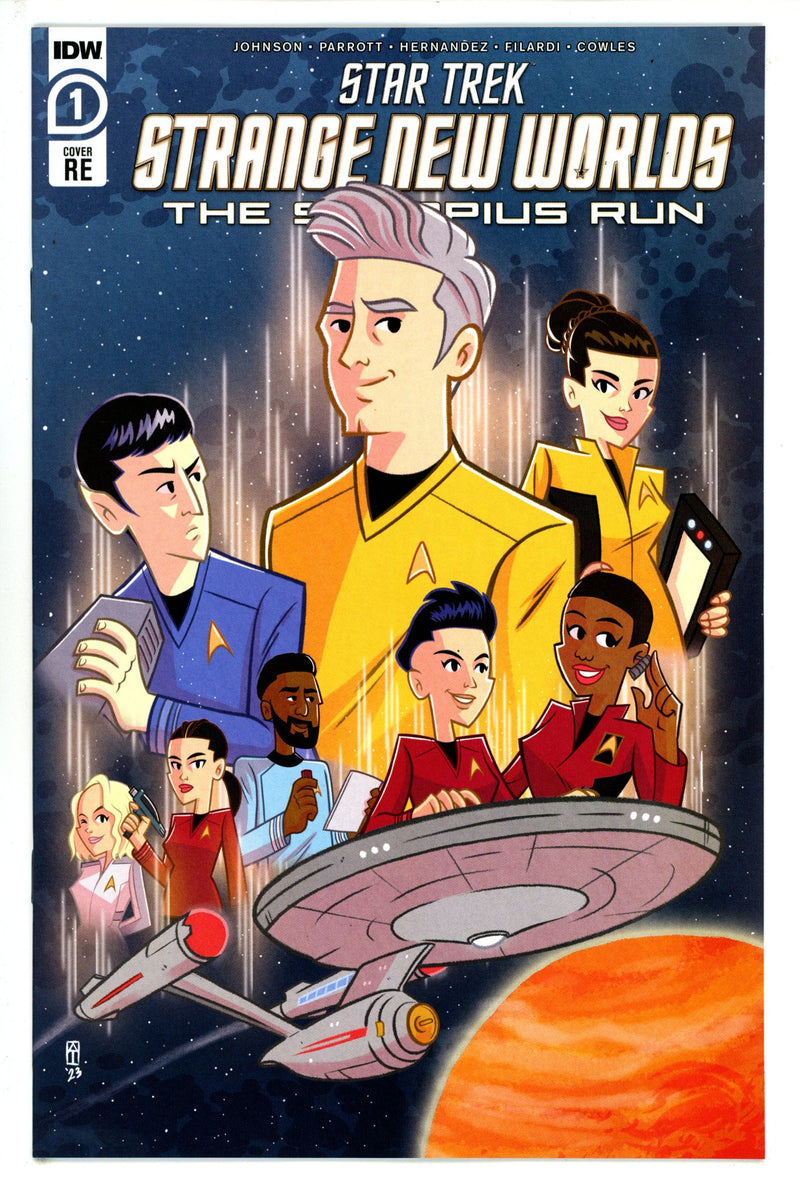 Star Trek Strange New Worlds Scorpius Run 1 Thomas (/800 with COA) CaptCan Comics Exclusive Variant (2023)