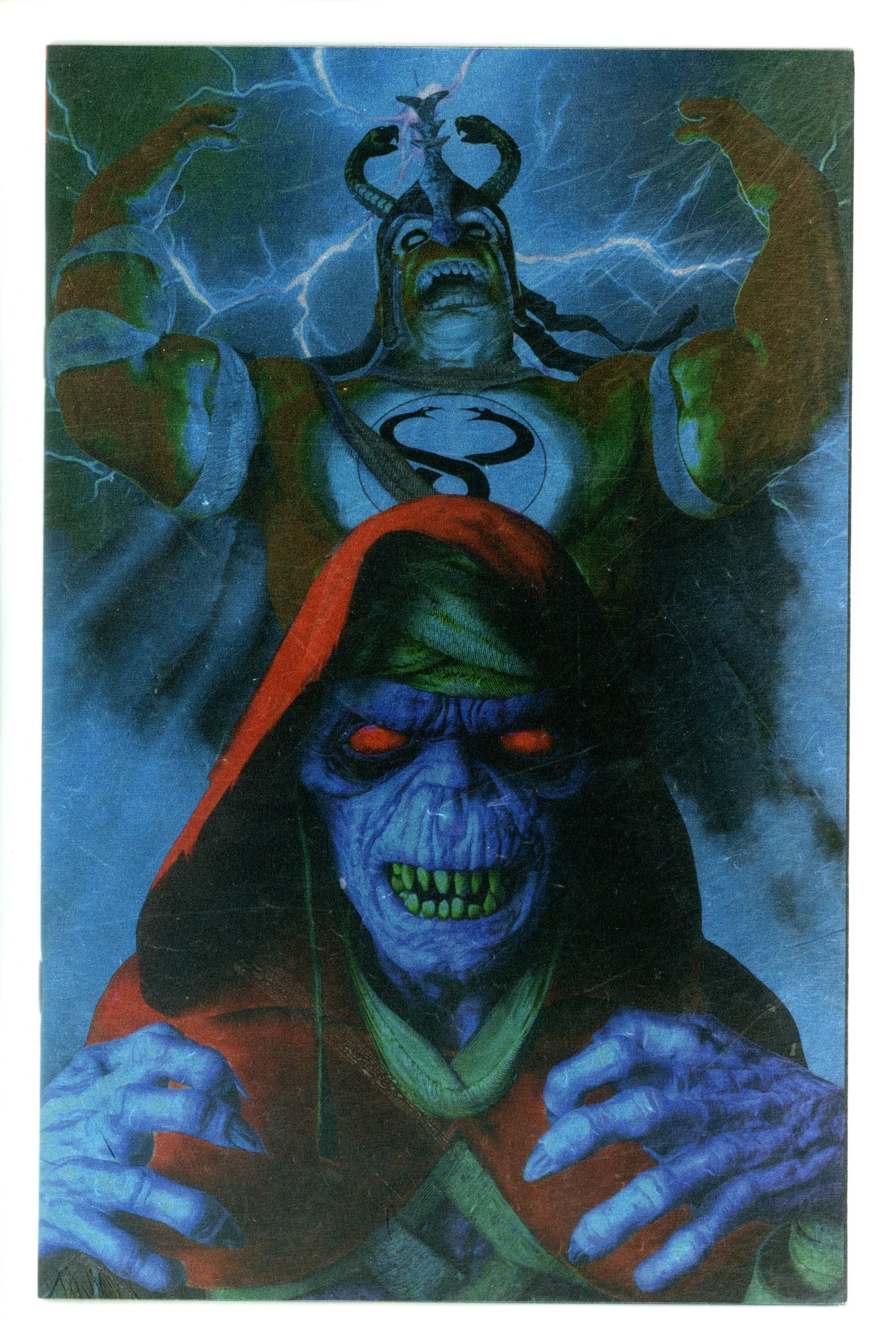 Thundercats 17 Spears Foil Virgin Blue Background Incentive NM (2025)