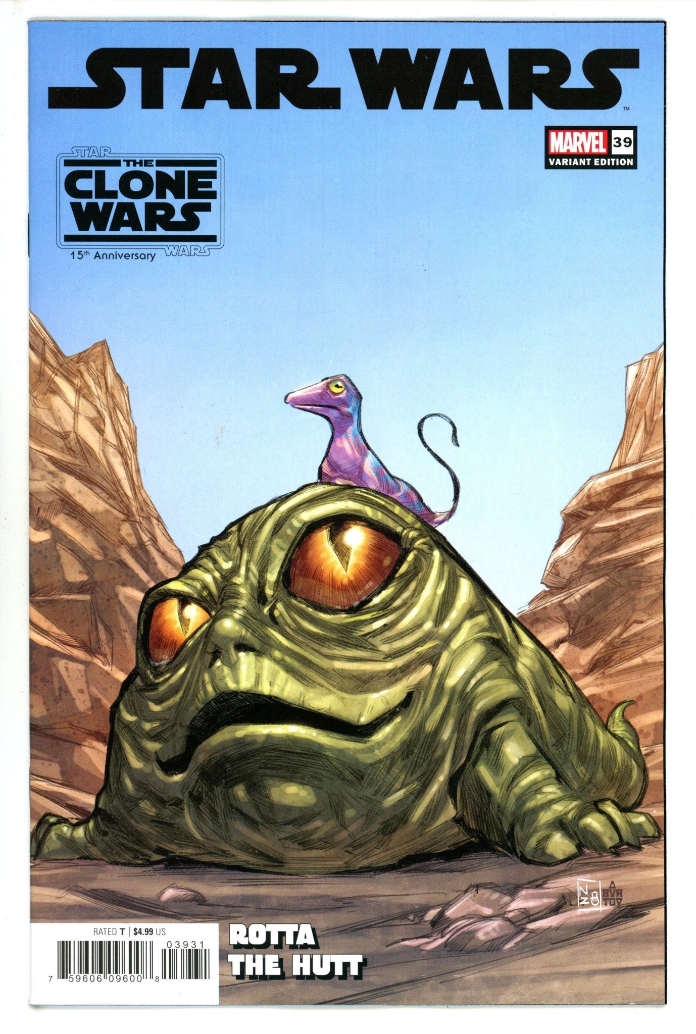 Star Wars Vol 3 39 Rotta Clone Wars Variant (2023)