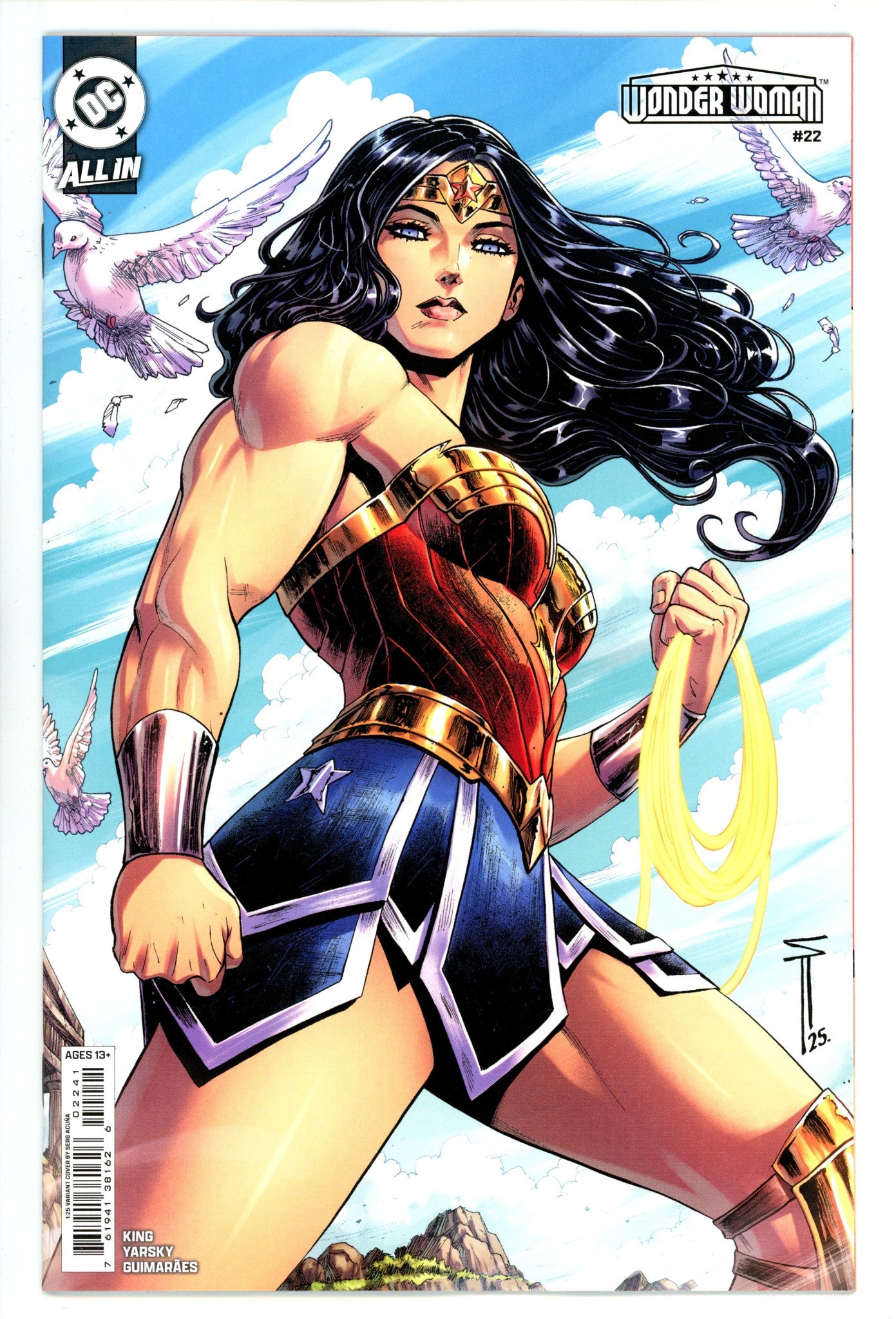 Wonder Woman Vol 6 22 Acuña Incentive Variant NM- (2025)