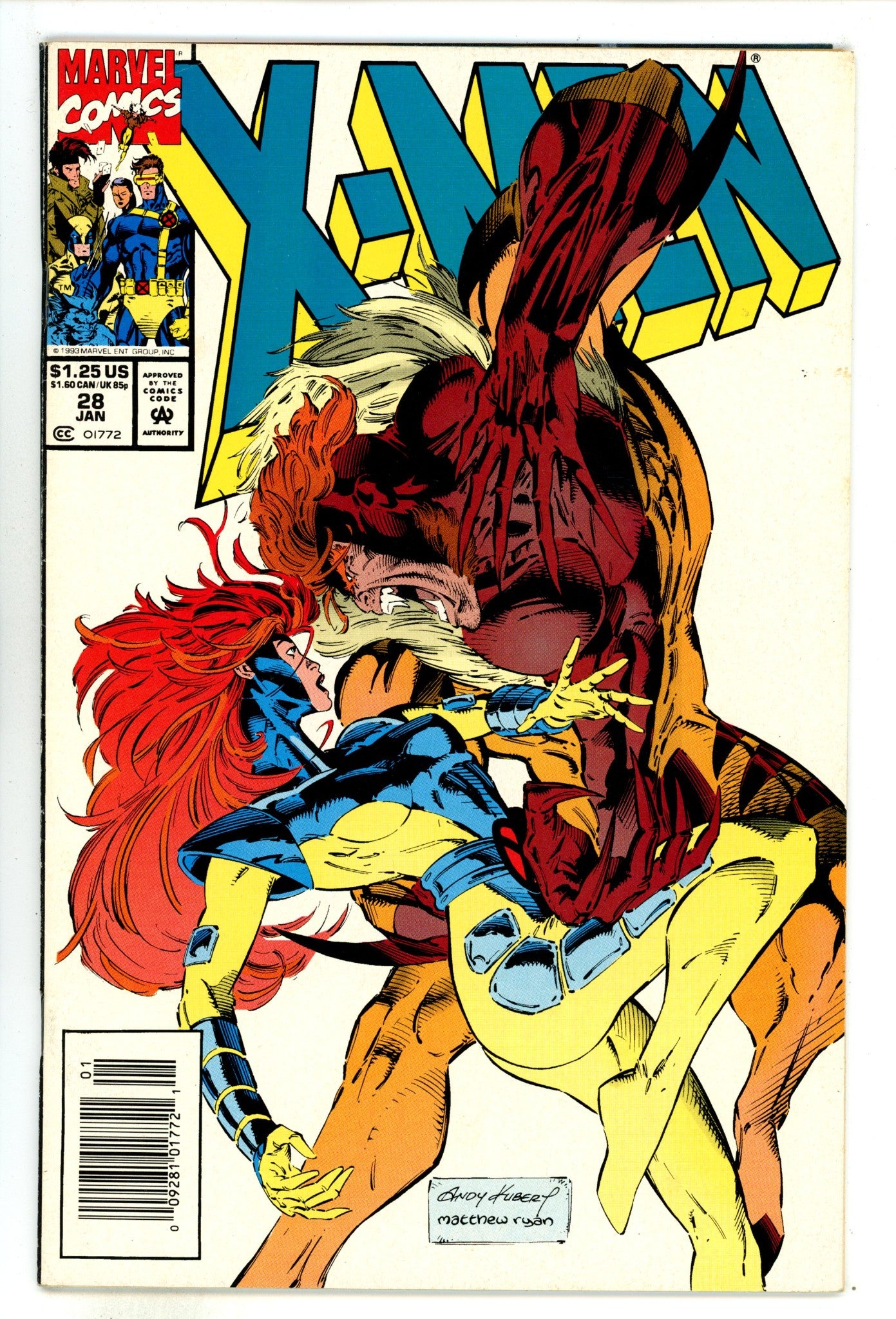 X-Men Vol 1 28 Mid Grade (1994) Newsstand 