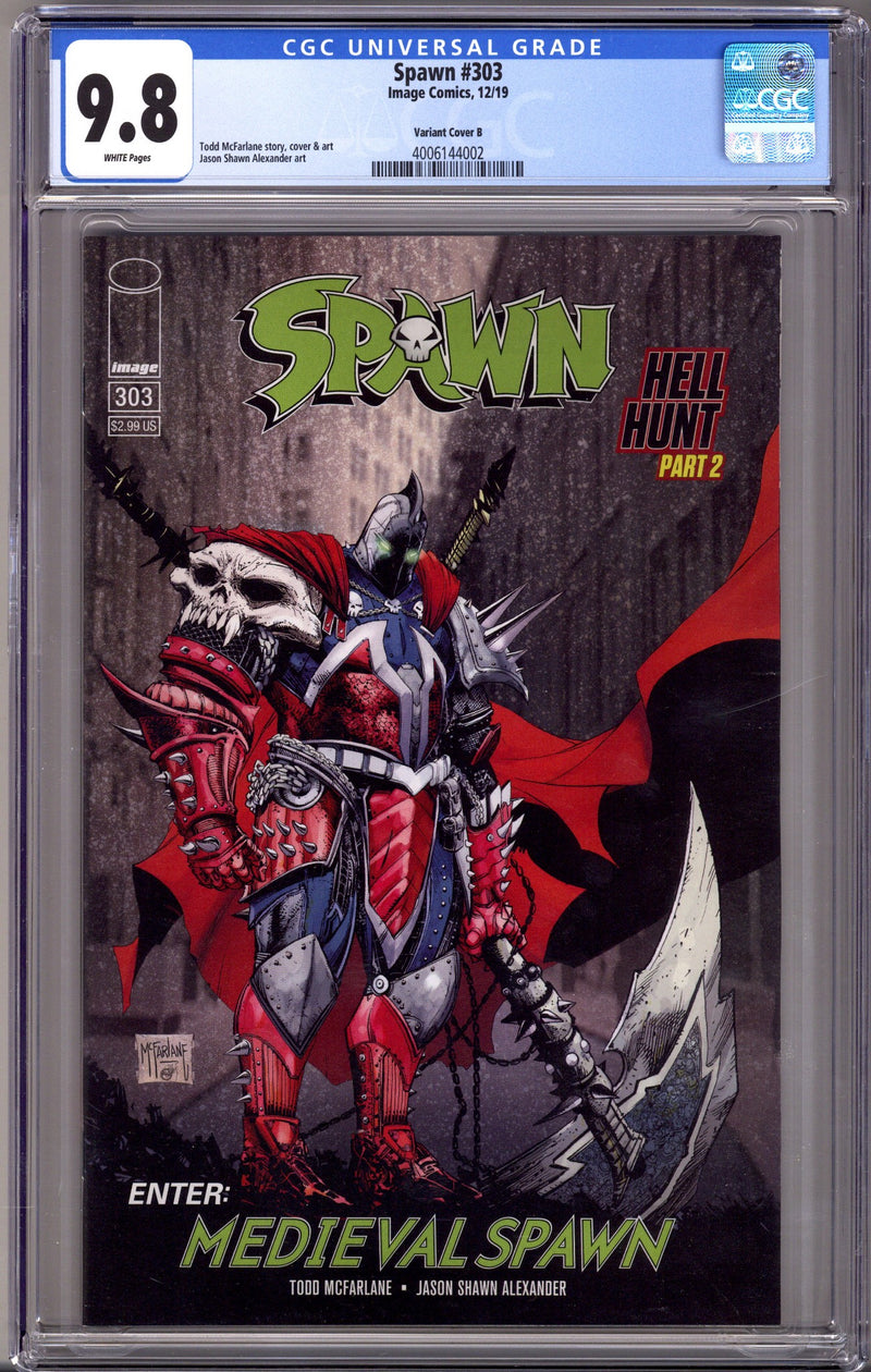 Spawn 303 CGC 9.8 (NM/M) (2019) McFarlane Variant