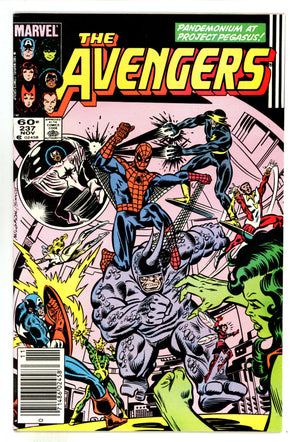 The Avengers Vol 1 237 High Grade (1983) Newsstand