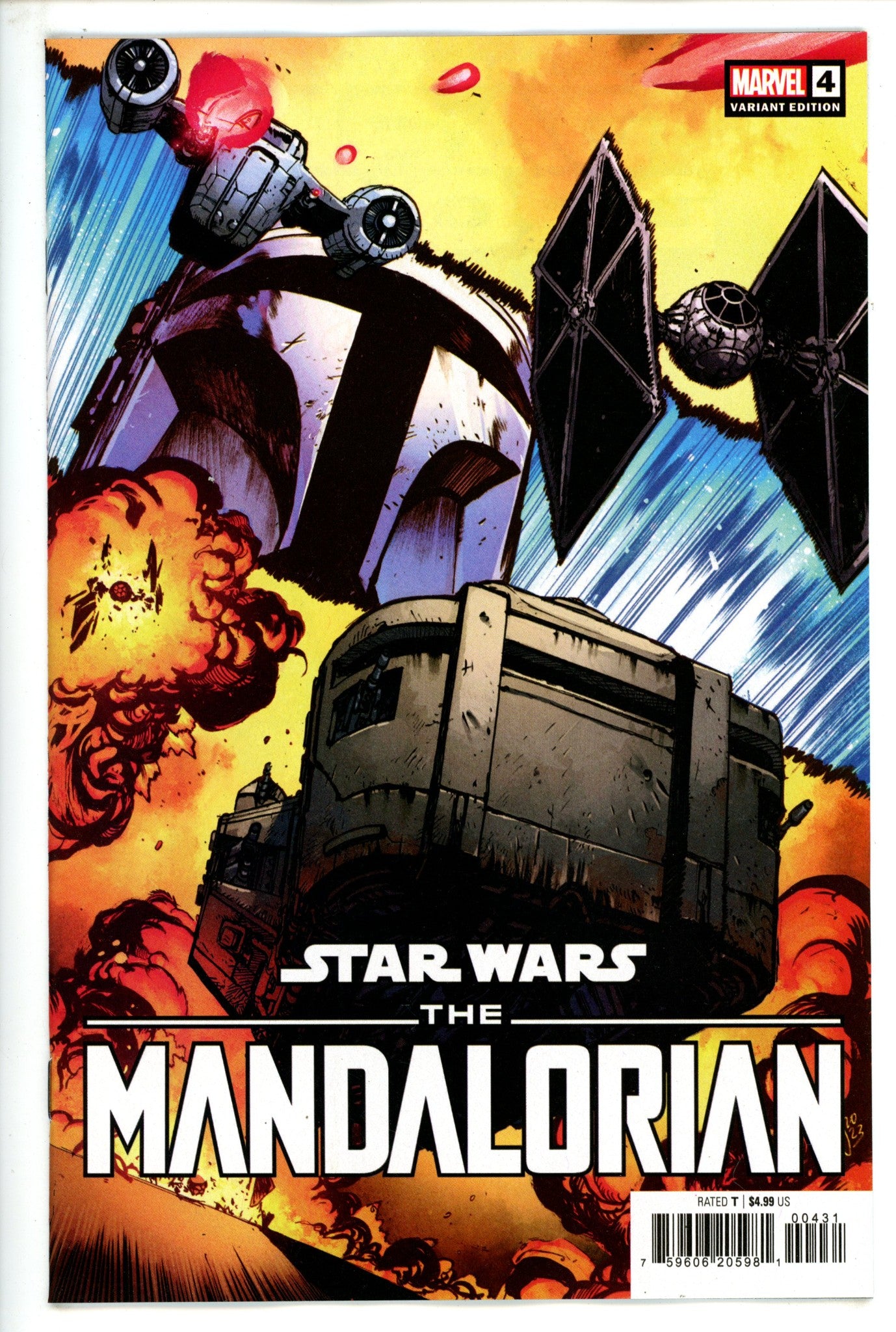 Star Wars Mandalorian Vol 2 4 Johnson Variant (1900)
