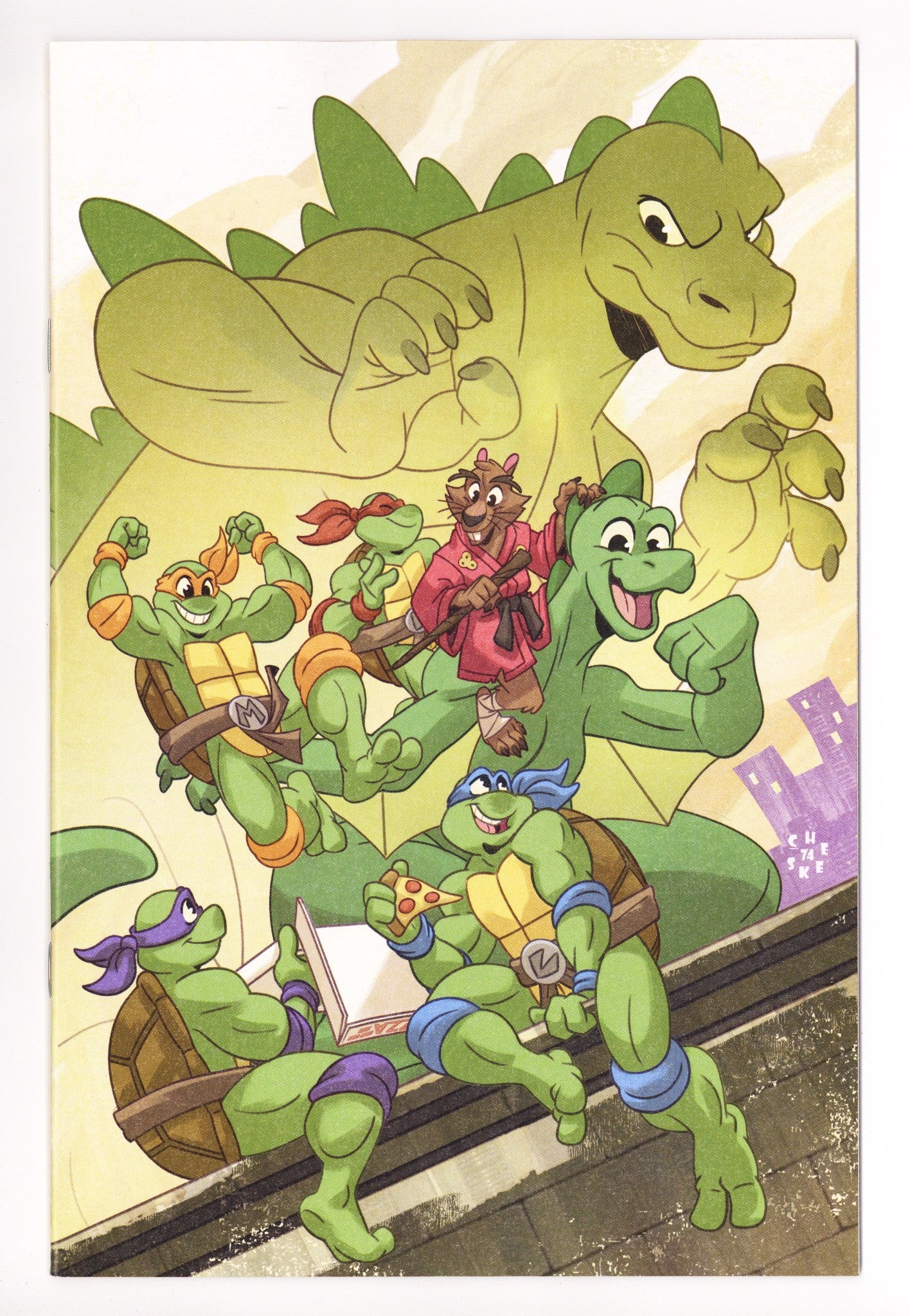 Teenage Mutant Ninja Turtles X Godzilla 1 Galloway Virgin Incentive NM- (2025)