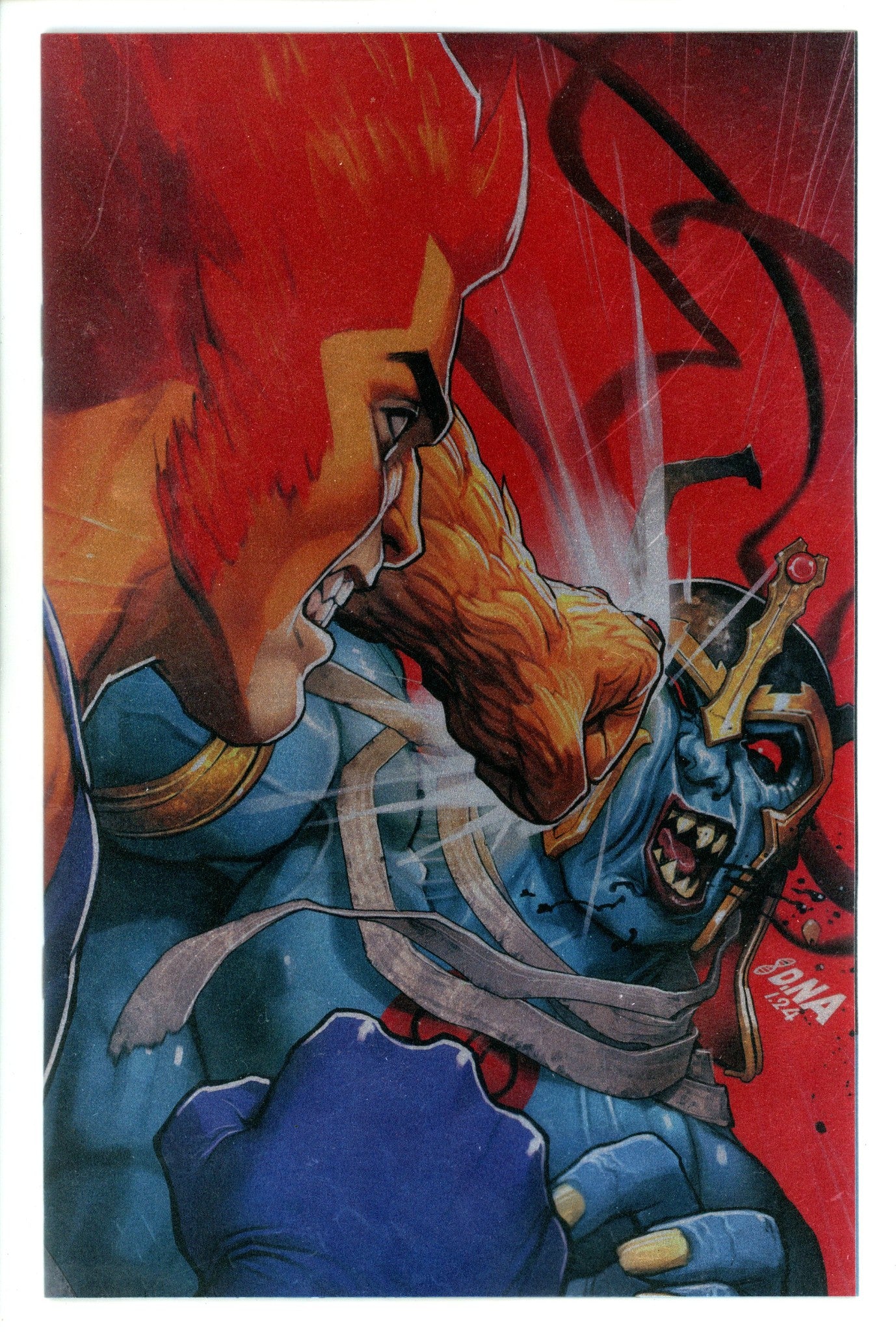 Thundercats 4 Nakayama Foil Virgin Incentive Variant NM+ (2024)