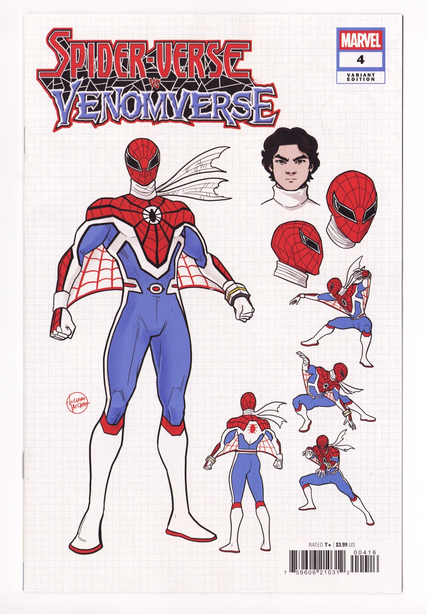Spider-Verse Vs. Venomverse 4 Vecchio Design Incentives NM (2025)