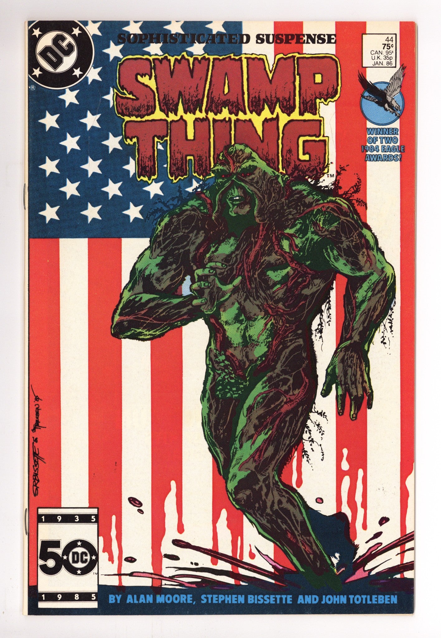 Swamp Thing Vol 2 44 Mid Grade (1986) 