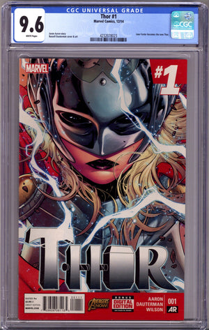 Thor Vol 4 1 CGC 9.6 (NM+) (2014)