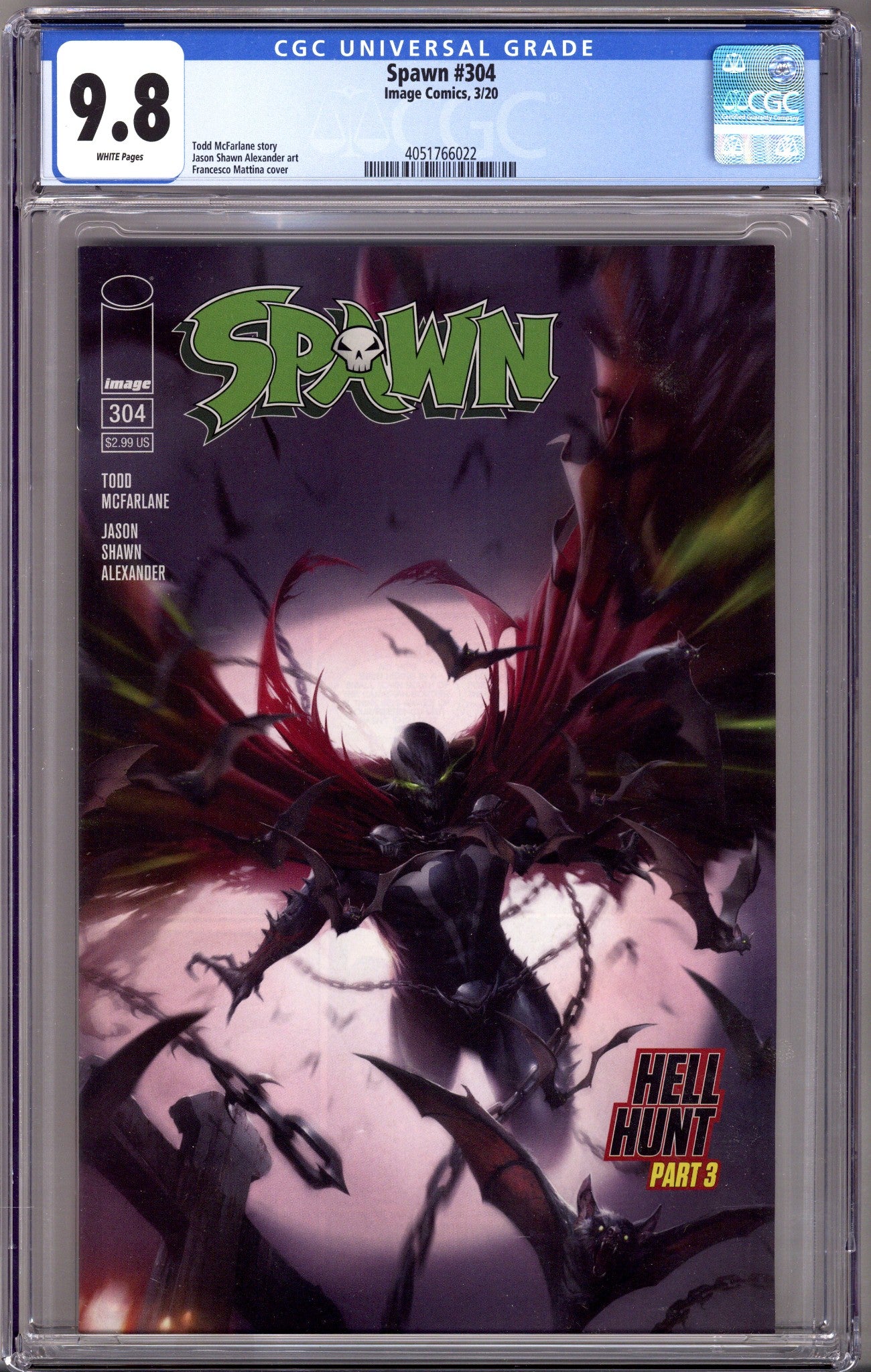 Spawn 304 CGC 9.8 (NM/M) (2020)