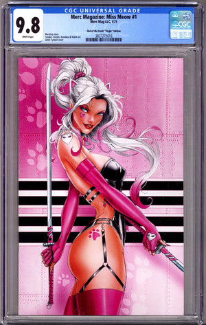 Merc Magazine: Miss Meow 1 CGC 9.8 (NM/M) (2020) Tyndall Virgin Exclusive Variant
