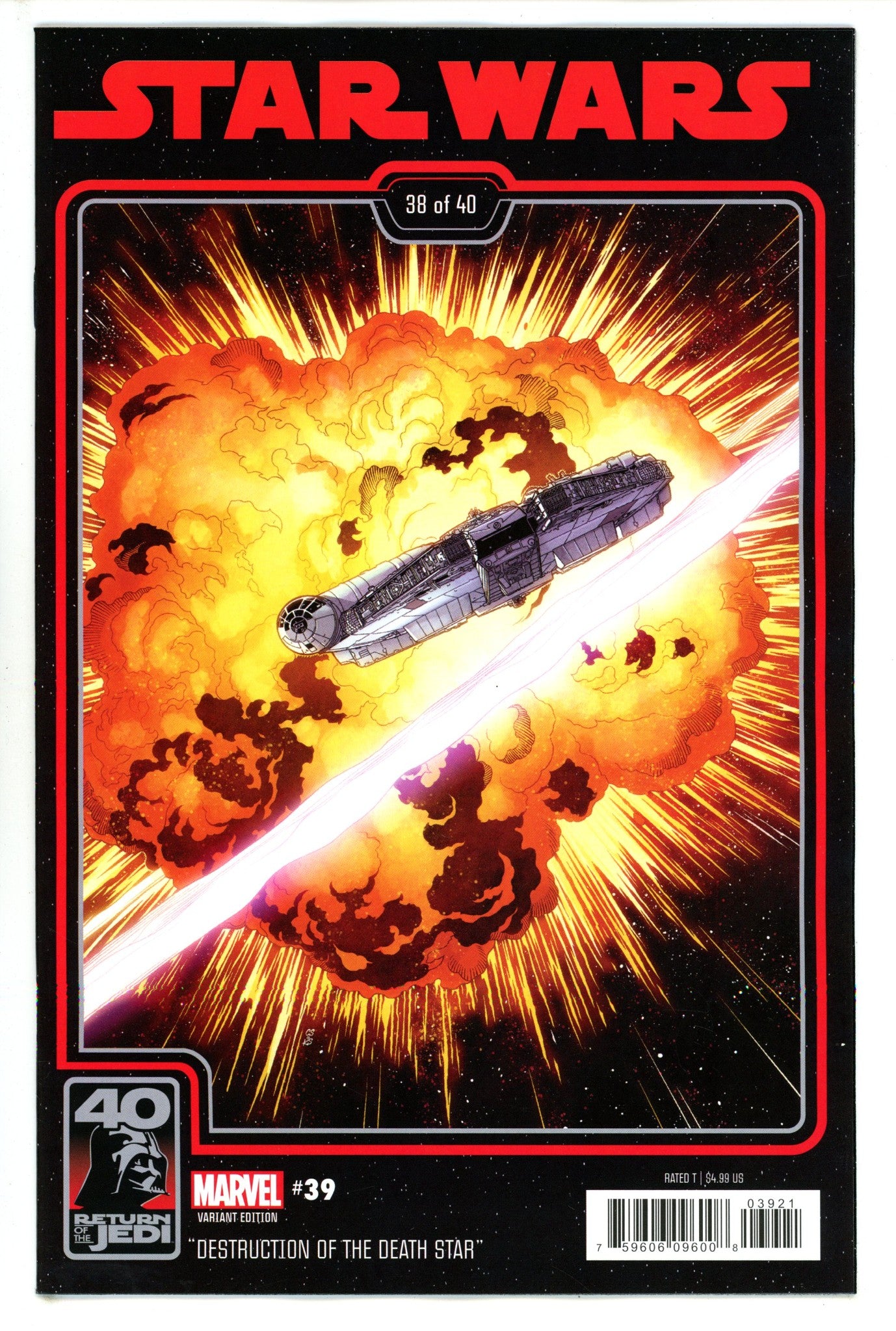 Star Wars Vol 3 39 Sprouse Anniversary Variant (2023)