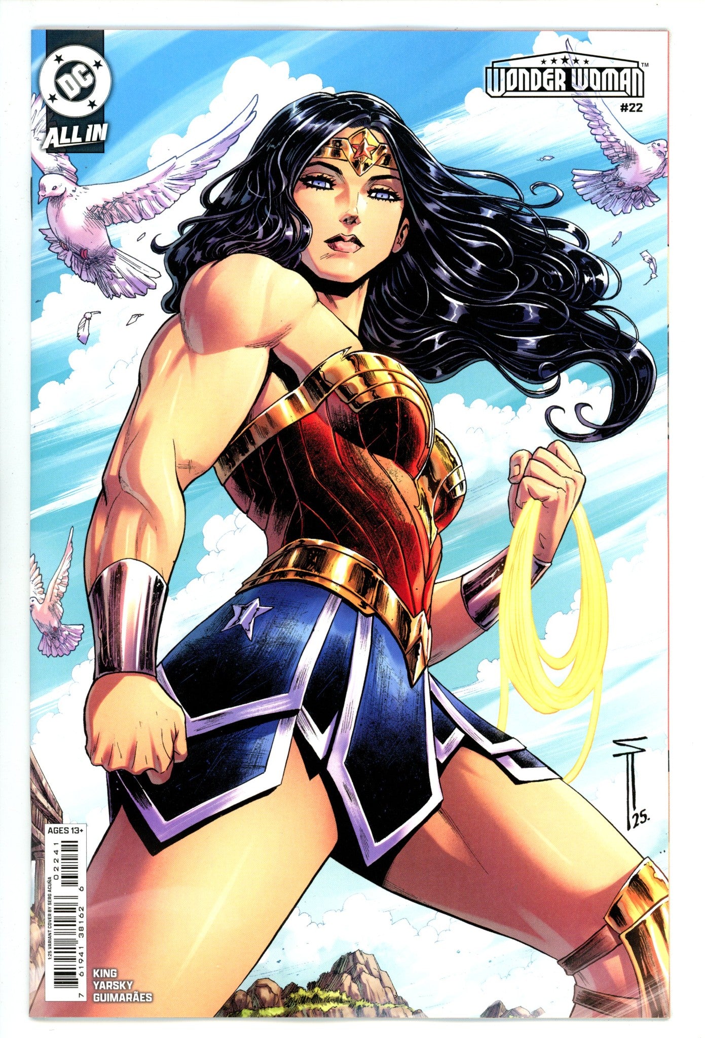 Wonder Woman Vol 6 22 Acuña Incentive Variant NM (2025)