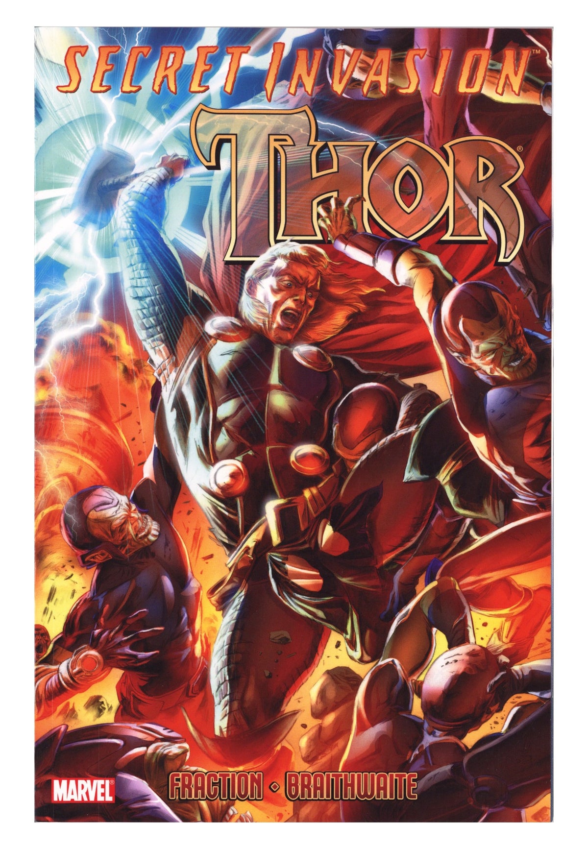 Secret Invasion: Thor TPB Mid Grade Marvel (2009 | CaptCan Comics ...