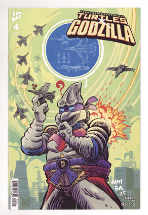Teenage Mutant Ninja Turtles X Godzilla 4 Ba Variant (2026)