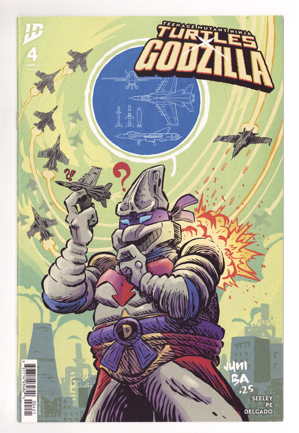 Teenage Mutant Ninja Turtles X Godzilla 4 Ba Variant (2026)