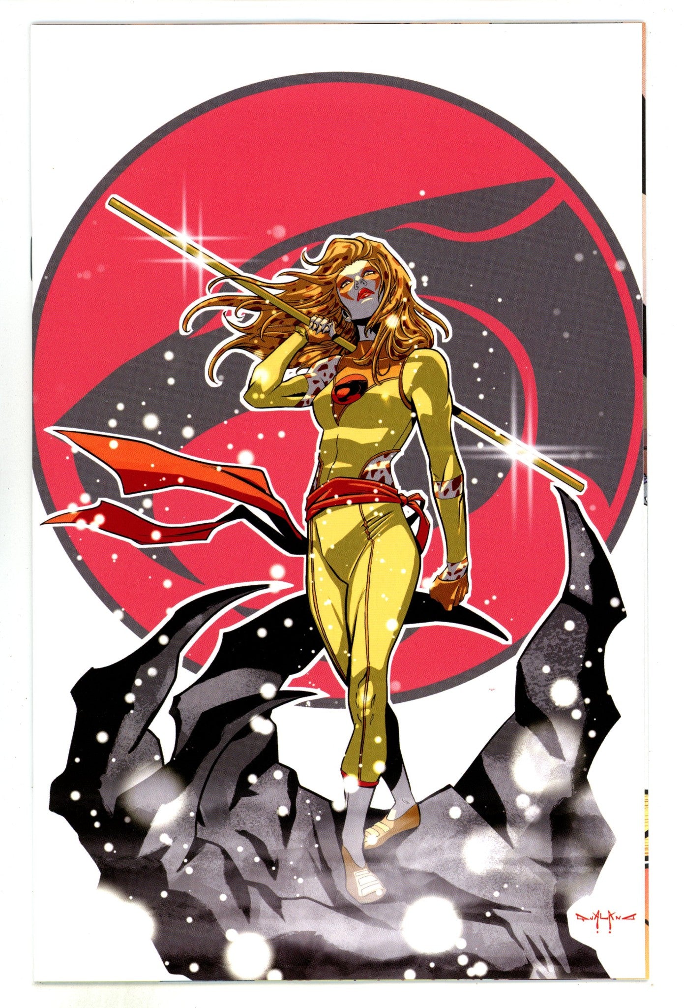 Thundercats Cheetara 4 Qualano Virgin Incentive Variant NM+ (2024)