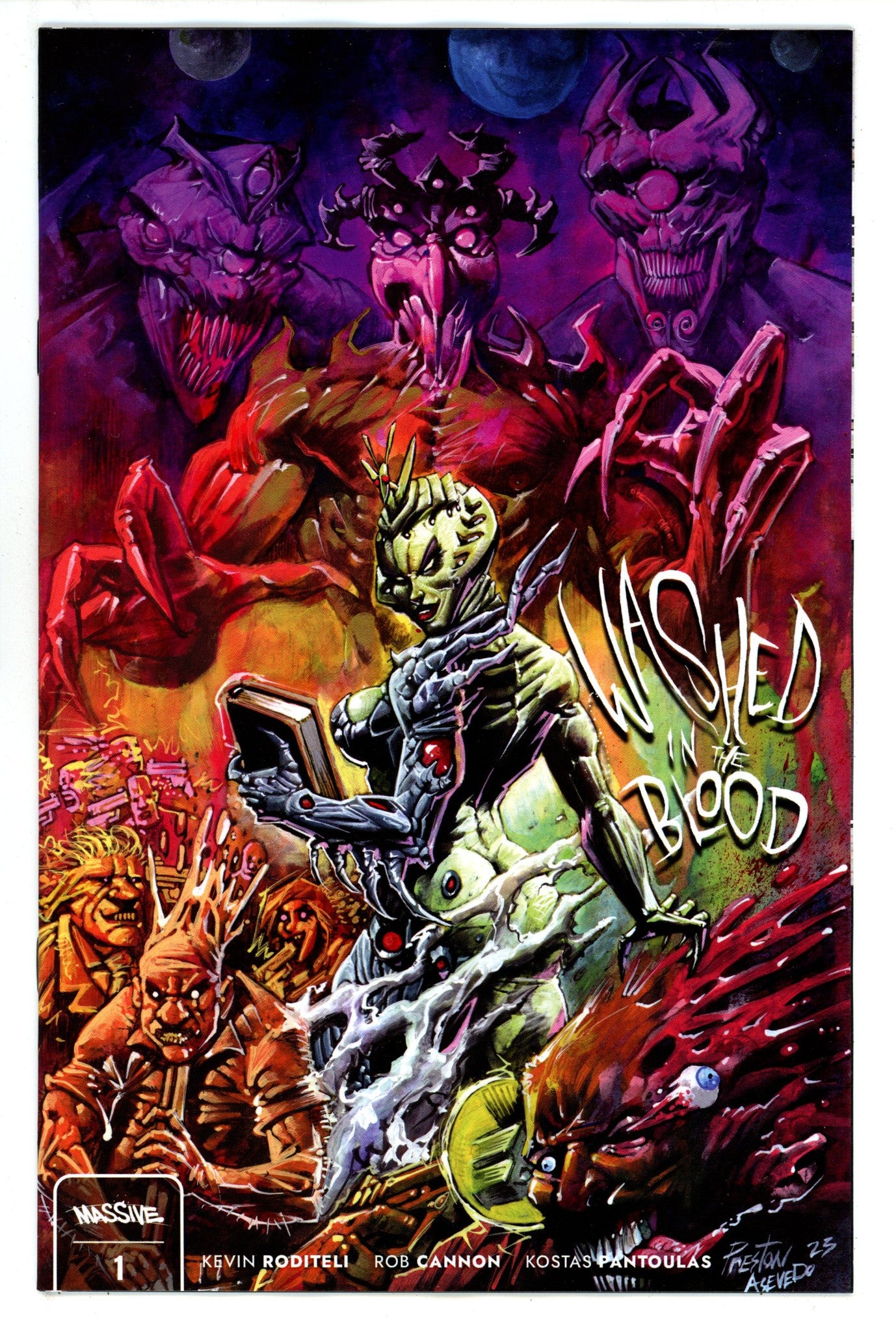 Washed In The Blood 1 Asevedo Variant (2024)
