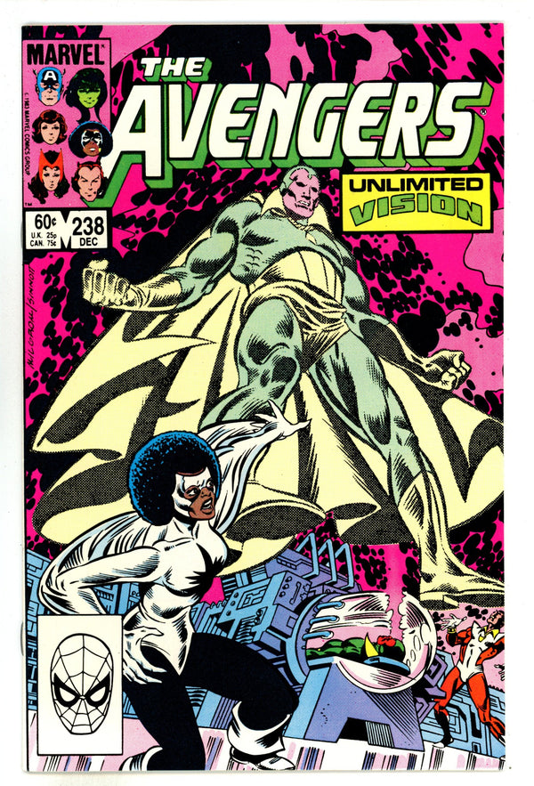 The Avengers Vol 1 238 High Grade (1983)