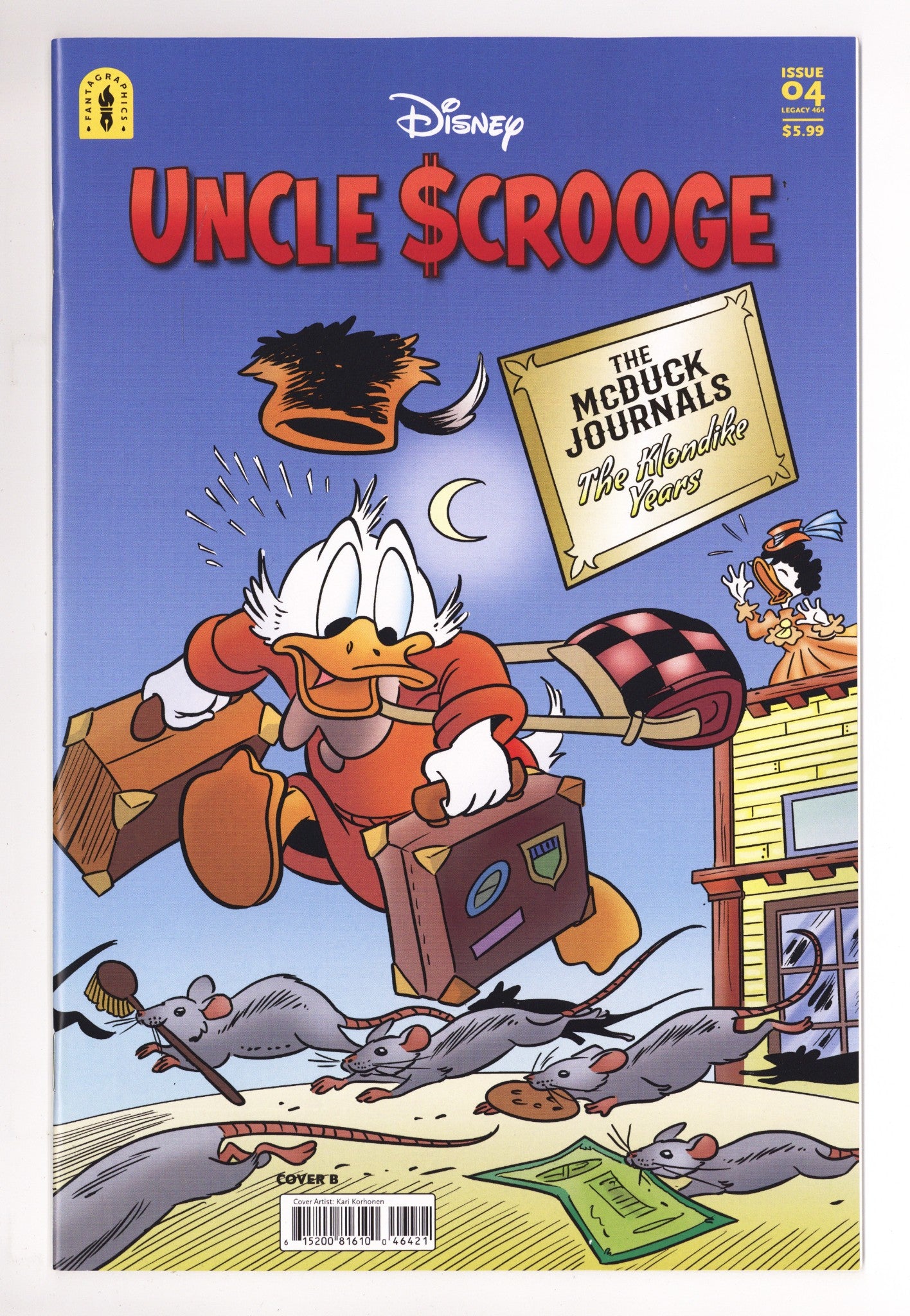 Uncle Scrooge Legacy  464 Korhonen  Variant   (2026)