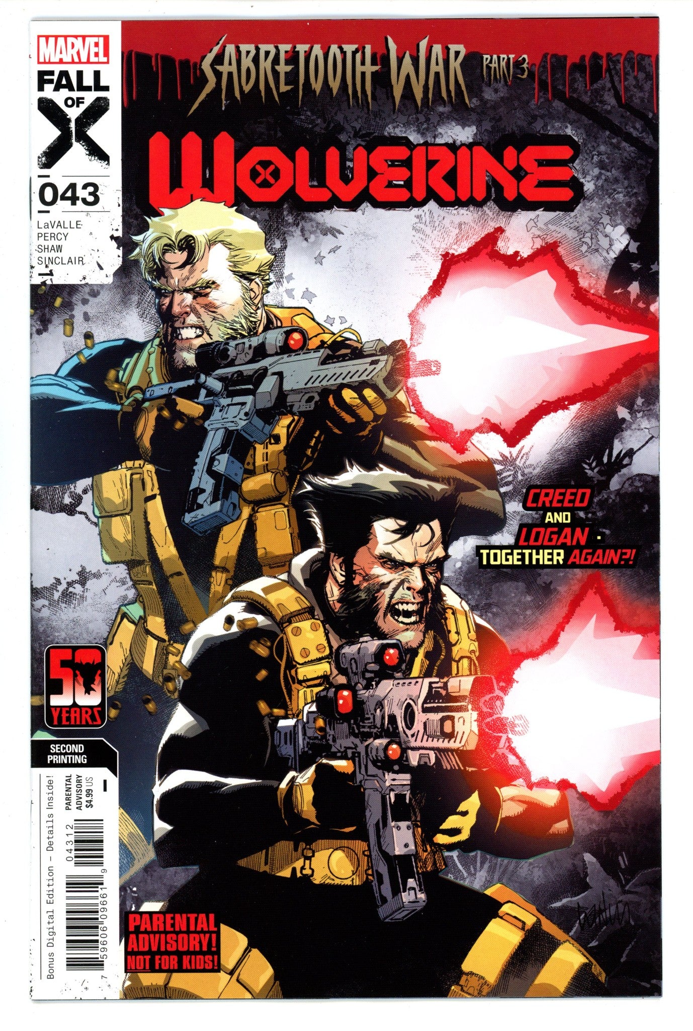 Wolverine Vol 7 43 2Nd Print (2024)