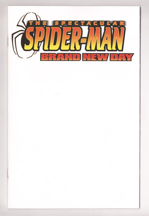 Spectacular Spider-Man: Brand New Day 1 Blank Variant (2026)