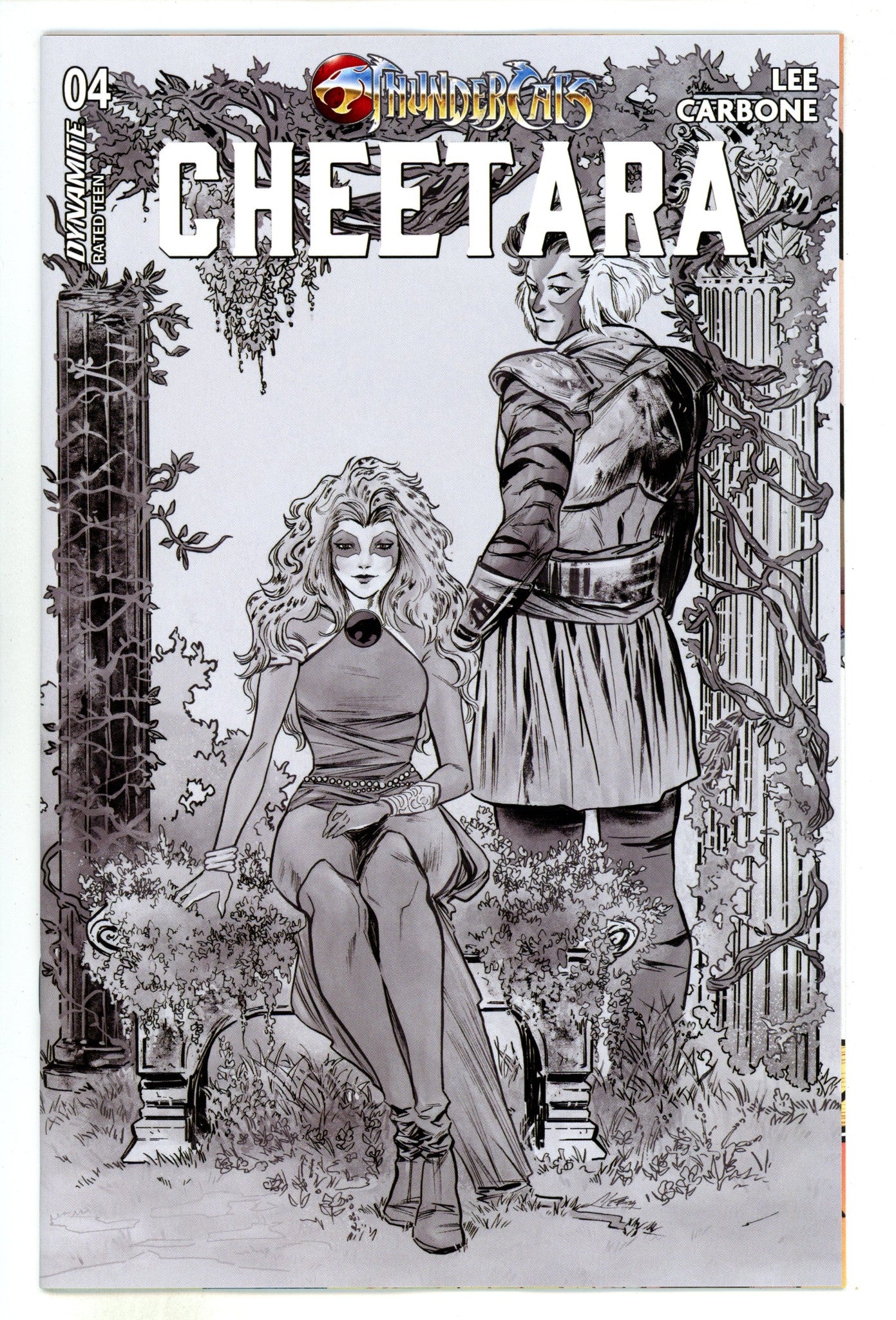 Thundercats Cheetara 4 Lee B&W Incentive Variant (2024)