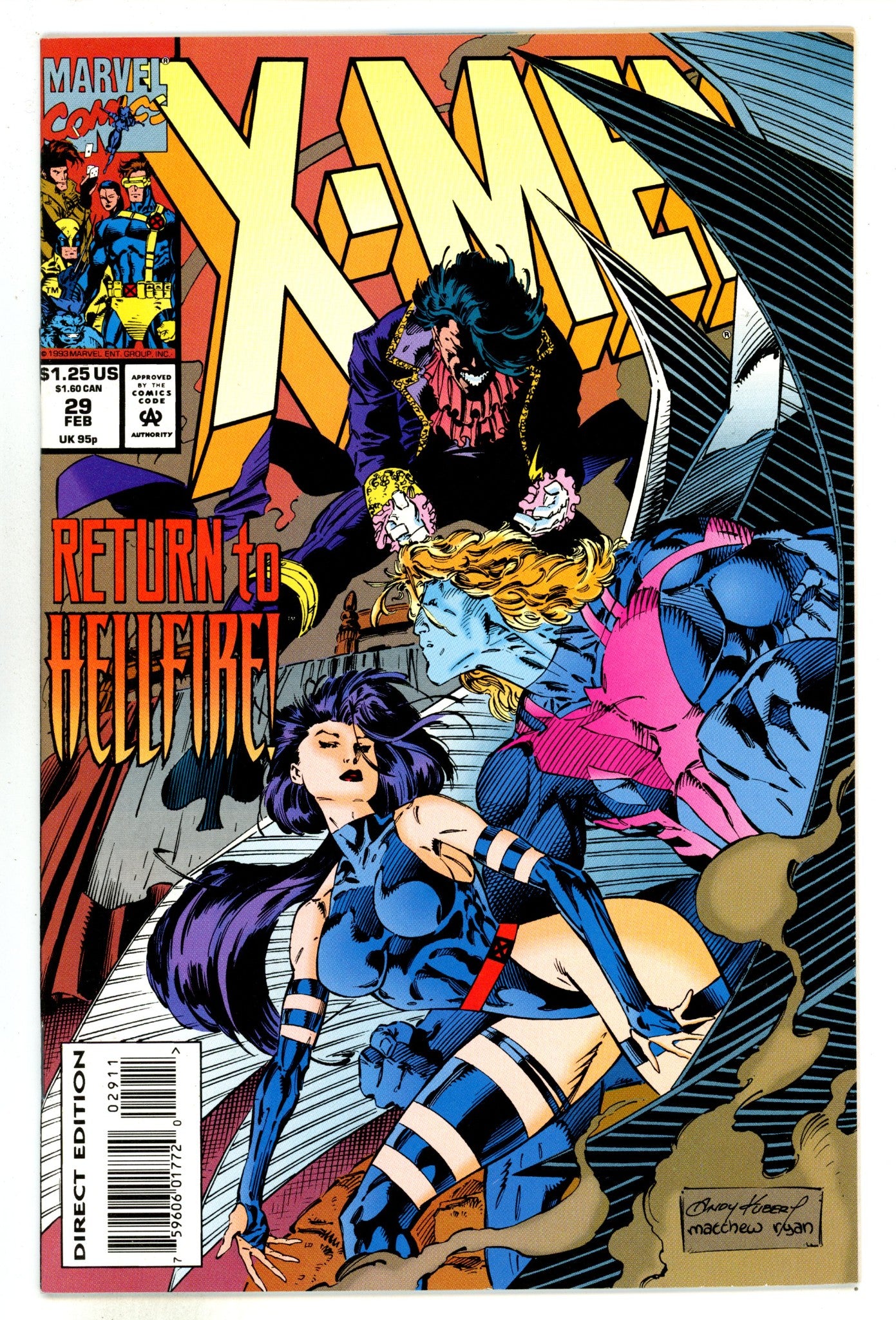 X-Men Vol 1 29 NM- (9.2) (1994) 